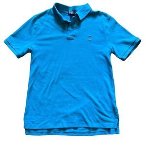 Polo by Ralph Lauren Boys Large 14-16 Turquoise Blue Polo Shirt